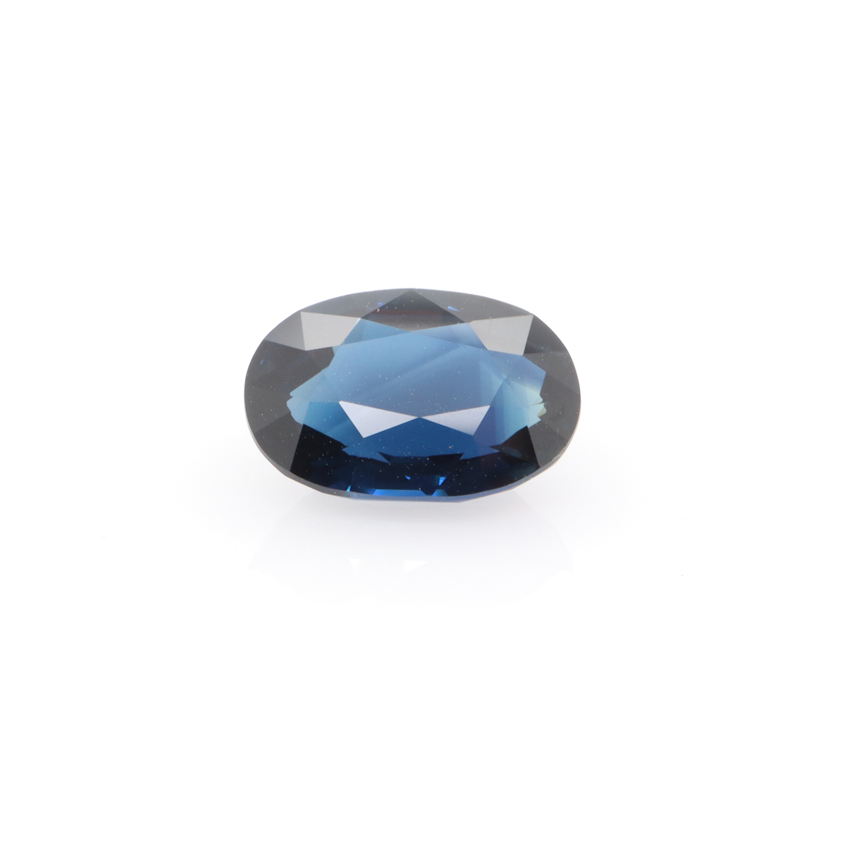 Genuine Loose Precious Natural Heated Oval Shape Blue Sapphire Gemstone 4.04 ct. Custom Jewelry Sett