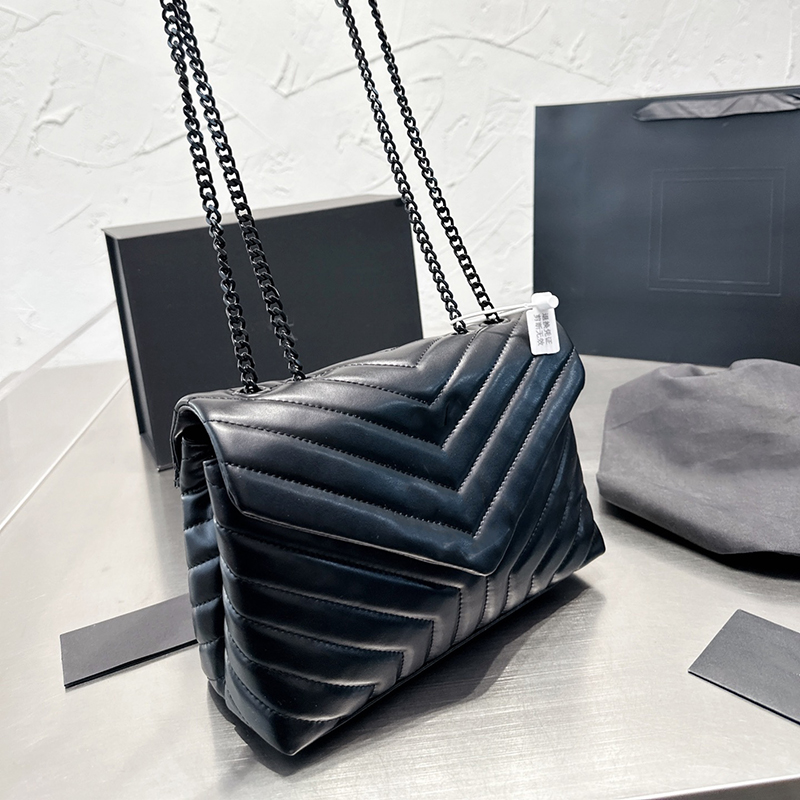 Luxury Ladies Hand Bags Branded Quilted Chain Crossbody Bags Designer Handbags