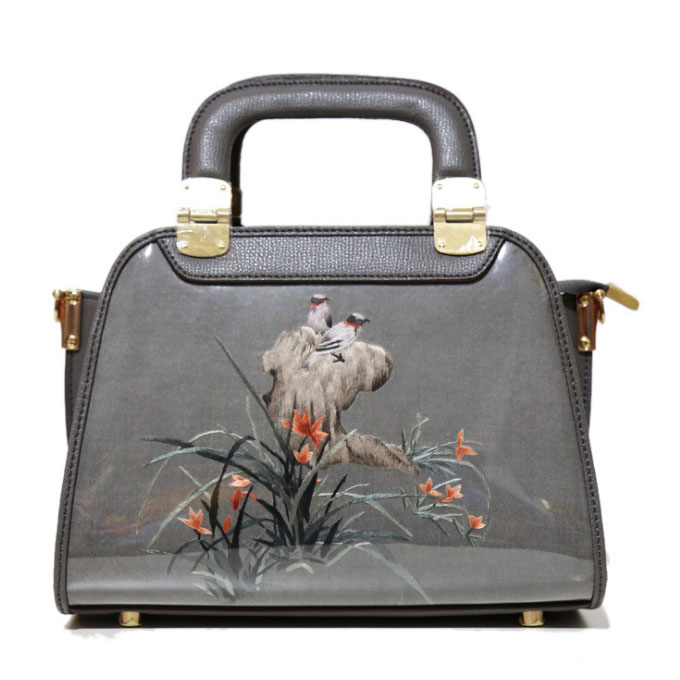 Handwork leather tote bag lady's satchel bags