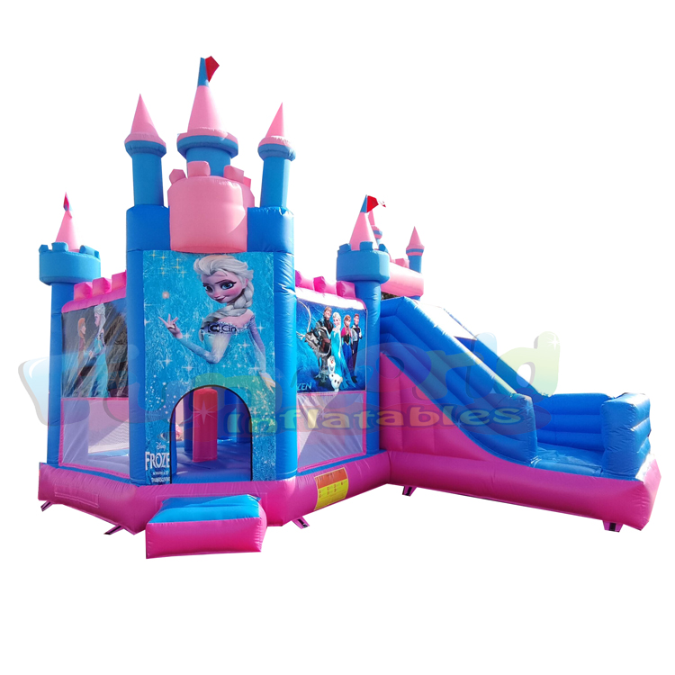 Inflatable frozen Bounce Jumping House Doctor Dolphin ICTI Jumping Castle Commerical Outdoor Inflata