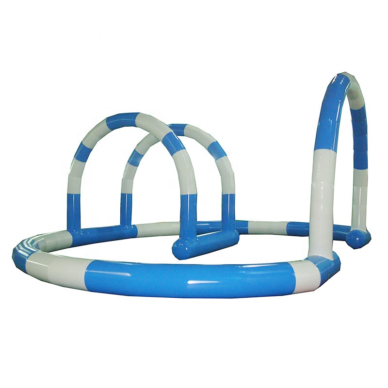 China Supplier Portable Outdoor Durable Inflatable Sport Game Zorb Ball Go Kart Inflatable Race Trac