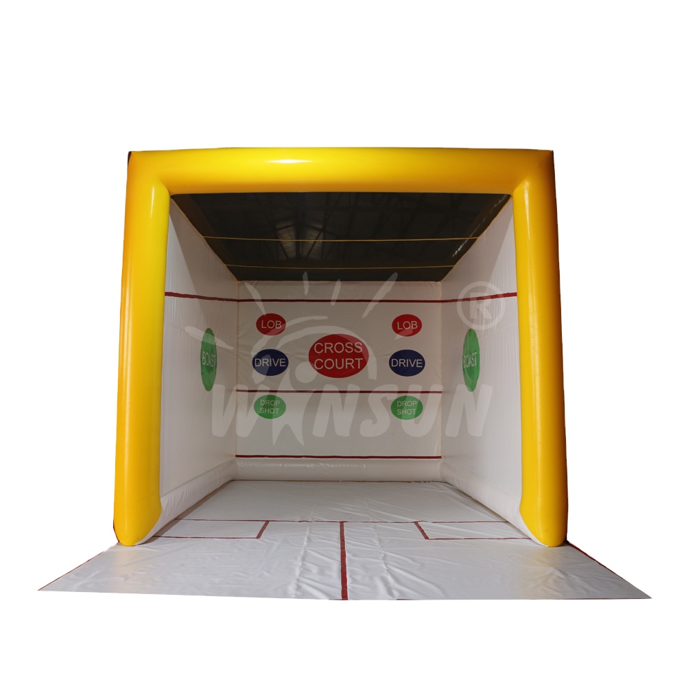 Popular sport game interactive game inflatable squash court arena,inflatable squash court sport game