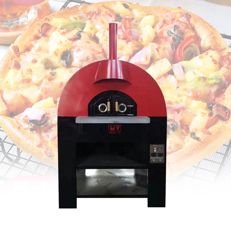 Black home big electric baking pizza oven for kitchen appliance restaurant equipment outdoor italy